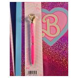 2 Composition book with pen