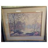 2 Framed Decorative prints