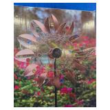 Solar Wind Spinner Garden Decor