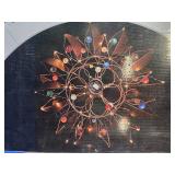 Solar Wind Spinner Garden Decor
