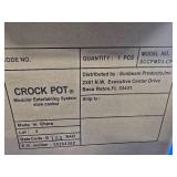 Crock-Pot SCCPMD2-CP Hook Up Round Connectable Entertaining System, 2-Quart, Metallic Copper