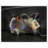 Bin of Assorted Items, Box of Nails, Assorted Tools, 3 New Pots, Etc.