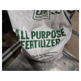 40lb Bag of All Purpose Fertilizer Bag is open but Close to Full