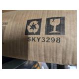 Solar LED Lighted Patio Umbrella w/ Tilt Adjustment, UV-Resistant - 10ft