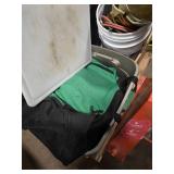 Pallet of used cords / hoses / balls/ etc