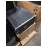 Pallet of Assorted Boxes and Bins of Misc. Household Items, Shoes, Home Decor, Building Materials, Garage Items and More