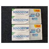 4 Tubes Of Sensodyne Toothpaste