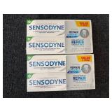 4 Tubes Of Sensodyne Toothpaste
