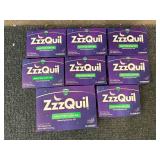 8 Packs Of Zzzquil Sleep Aid