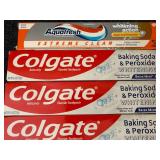 7 Packs Of Toothpaste