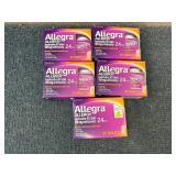 5 Packs Of Allegra Allergy