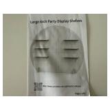 Large Arch Party Display Shelves