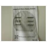 Large Arch Party Display Shelves
