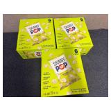 3 X 6Ct Boxes Of Skinny Pop Original