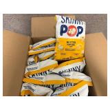 Box Of Skinny Pop Butter Popcorn