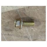 Lot of 100- Grade 5 Hex Flange Bolts 1/4 20x5/8