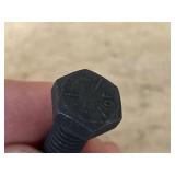 Lot of 60- Grade 5 Hex Bolts- Zinc 5/16 18x1