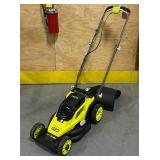 ONE+ 18V 13 in. Cordless Battery Walk Behind Push Lawn Mower with batterysee description