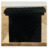 ^Northern Tool + Equipment Slim Low-Profile Crossover Truck Toolbox, 69in. x 12in. x 13in., Aluminum, Gloss Black, Paddle Latches #41867 Msrp $399.99