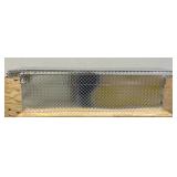 ^Northern Tool + Equipment Deep Low-Profile Crossover Truck Toolbox with Removable Tray, 69in. x 20in. x 19in., Aluminum, Diamond Plate, Shotgun Latches #42351 Msrp $489.99