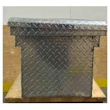 ^Northern Tool + Equipment Deep Low-Profile Crossover Truck Toolbox with Removable Tray, 69in. x 20in. x 19in., Aluminum, Diamond Plate, Shotgun Latches #42351 Msrp $489.99