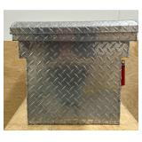 ^Northern Tool + Equipment Deep Low-Profile Crossover Truck Toolbox with Removable Tray, 69in. x 20in. x 19in., Aluminum, Diamond Plate, Shotgun Latches #42351 Msrp $489.99