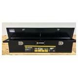 ^Northern Tool + Equipment Slim Low-Profile Crossover Truck Toolbox, 69in. x 12in. x 13in., Aluminum, Gloss Black, Paddle Latches #41867 Msrp $399.99