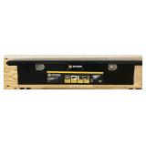 ^Northern Tool + Equipment Slim Low-Profile Crossover Truck Toolbox, 69in. x 12in. x 13in., Aluminum, Gloss Black, Paddle Latches #41867 Msrp $399.99