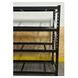 ^Ironton 4-Tier Storage Shelving, 77in.W x 72in.H x 24in.D #62497 Msrp $249.99