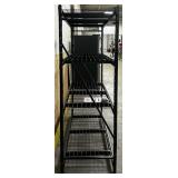 ^Ironton 4-Tier Storage Shelving, 77in.W x 72in.H x 24in.D #62497 Msrp $249.99