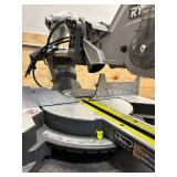 *RYOBI 15 Amp 10 in. Corded Sliding Compound Miter Saw with LED Cutline Indicator (read description)