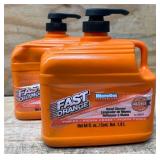 Fast Orange Hand Cleaner Pumice lot of 2
