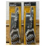 KLUTCH 3-Pc. Double-Sharp Saw Set lot of 2
