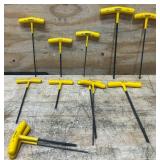 Bondhus T-handle Wrench lot of 12