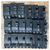 QO Circuit Breaker 50 Amp 2-Pole lot of 15