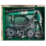 Greenlee 7310SB SlugBuster KnockOut Pinch Set For 1/2" thru 4" Conuit Designed for making clean quick holesMsrp $2,822.77 read description