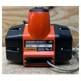 Ultra-Tow Portable Electric Winch, 120V, 1100-Lb. Horizontal and Vertical Capacity, Steel Cable, Brushless Motor #5689273 Msrp $224.99 read description