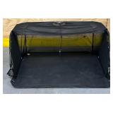 ^Lawn Sweeper Tow Behind, Large Pull Behind Grass Sweeper $400 read description