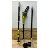 *RYOBI One + 8  18V Pole Saw Tool only