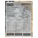 RYOBI 14 Amp Corded 10 in. Compound Miter Saw with LED Cutline Indicator