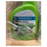 STONETECH  Revitalizer Countertop Cleaner Protector for Natural Stone & Grout, Citrus Scent, 24oz Spray Bottle (lot of 2)