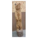 carved bear