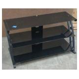 glass TV stand