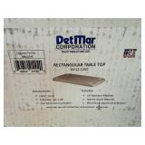 DETMAR MARINE TABLE TOP