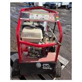 NEW - Magnum 4000 Series Gold Hot Water Pressure Washer - 15HP Gas Engine, 3.5 GPM @ 4000 PSI