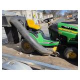John Deere LA115 Lawn Tractor - 42in Edge Cutting System - 19.5 HP - 2-Bag Bagger