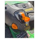 John Deere LA115 Lawn Tractor - 42in Edge Cutting System - 19.5 HP - 2-Bag Bagger