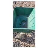 Lot of 7 Lesco Push spreaders