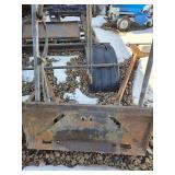 Skid Mount Nursery Forks/Root ball grabber