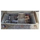 Weather Guard Model 117 Saddle Box - Diamond Plate Aluminum, 72 in Long